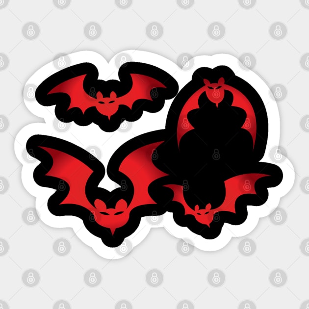 Halloween Bat Sticker by Seven Seven t